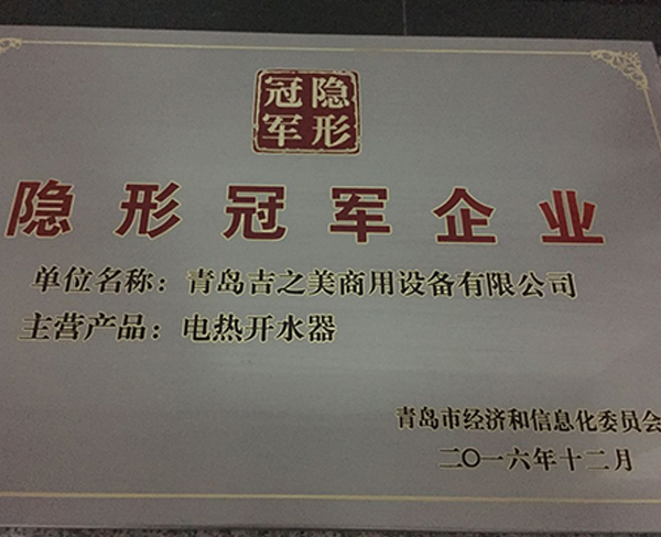隱形冠軍