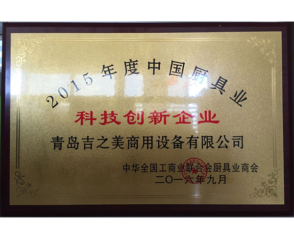 2015年度科技創(chuàng)新企業(yè)